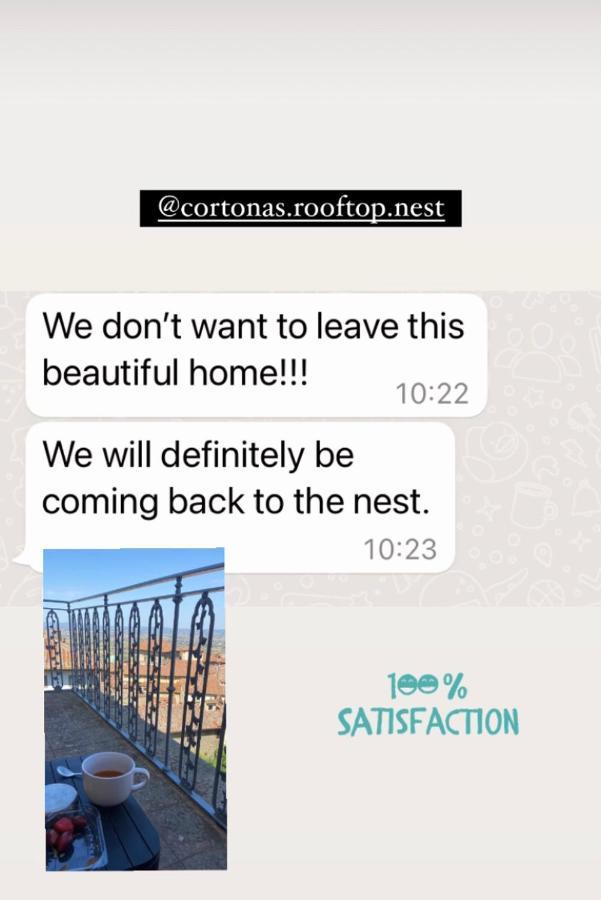 Cortona'S Rooftop Nest Exterior foto